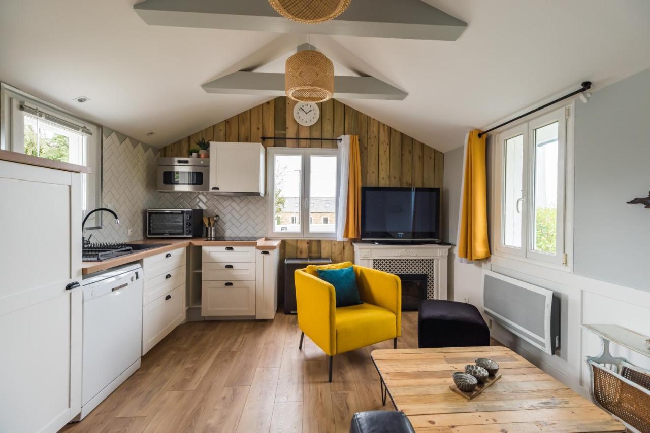Ty Ker Embrun - Maison Vue Mer A 280M De La Plage プルグレスカン エクステリア 写真