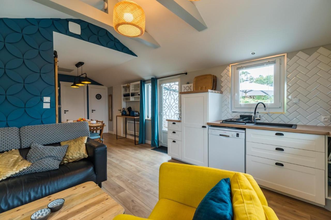 Ty Ker Embrun - Maison Vue Mer A 280M De La Plage プルグレスカン エクステリア 写真